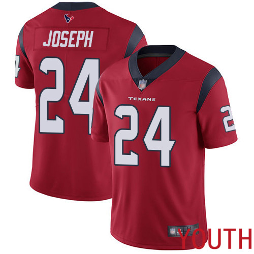 Houston Texans Limited Red Youth Johnathan Joseph Alternate Jersey NFL Football #24 Vapor Untouchable